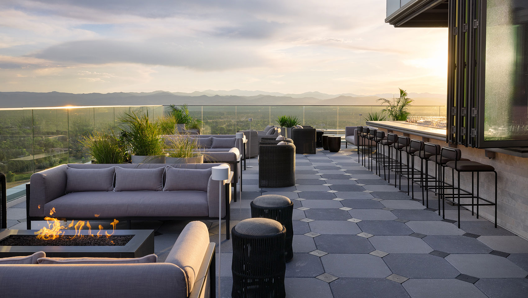 halo bar terrace rooftop